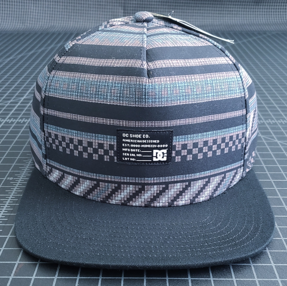 DC SHOES VC ABOUT TIME SB HAT - BLACK